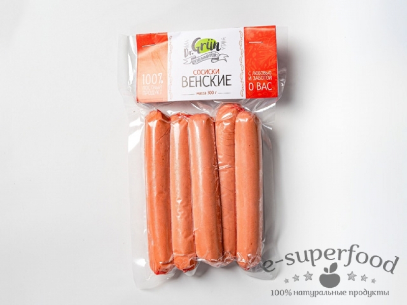 Сосиски «Венские» 300г, Dr.Grun