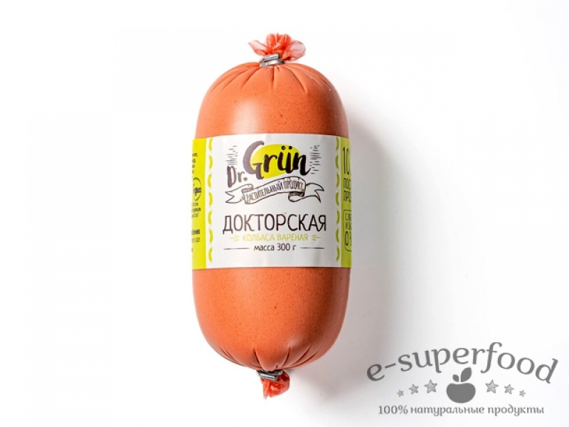 Колбаса «Докторская» 300г, Dr.Grun