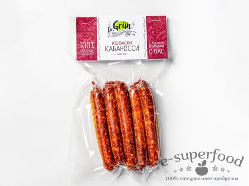 Колбаски «Кабаносси» 150г, Dr.Grun