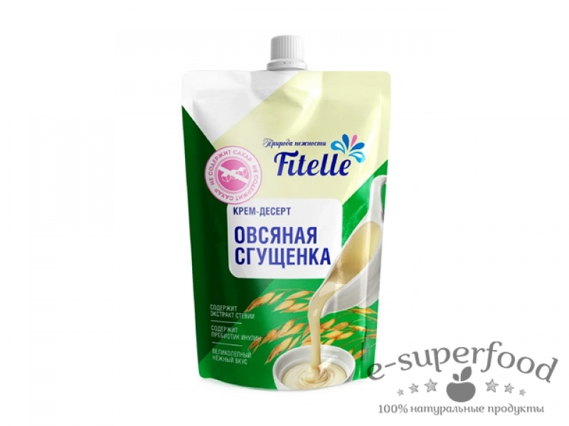Крем-десерт «Овсяная сгущёнка» 100г, Fitelle