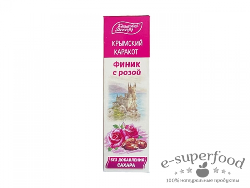 Каракот «Финик с розой» 65г, Крымские десерты