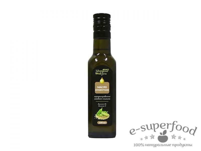 Масло кунжутное нерафинированное холодного отжима 250мл, Здоровые вкусы