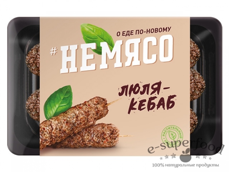 Люля-кебаб растительный 300г, #НЕМЯСО