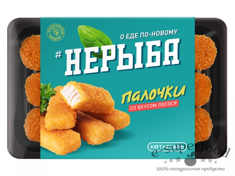 Палочки со вкусом Лосося 300г, #НЕМЯСО