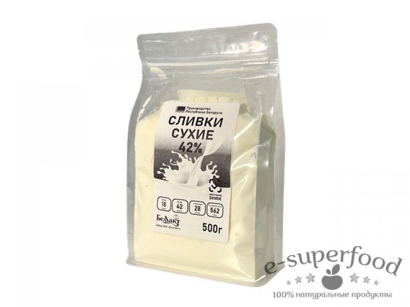 Сливки сухие (42% жирности) 500г, ГОСТ
