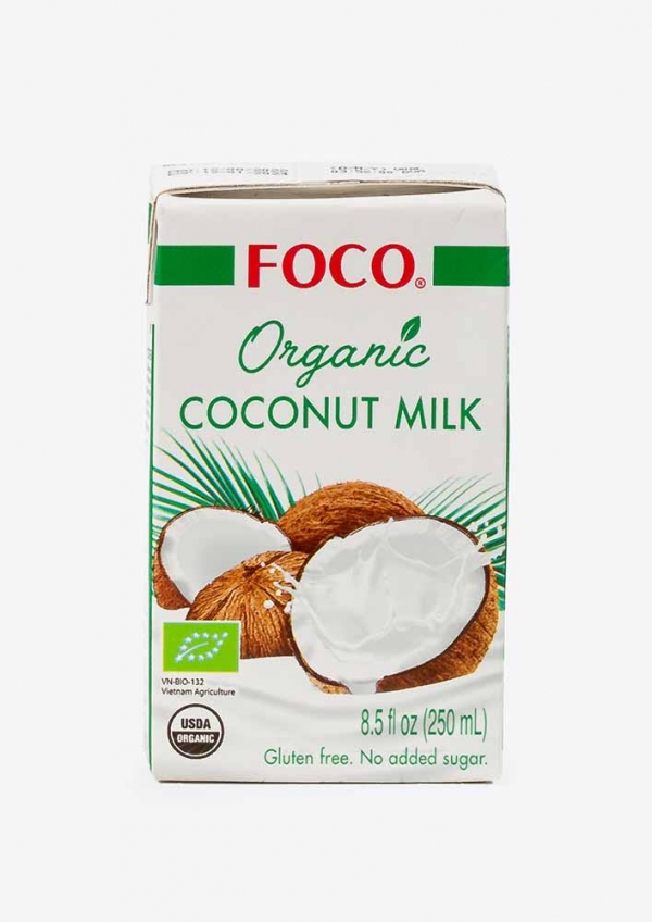 Кокосовое молоко "FOCO" ORGANIC 250 мл