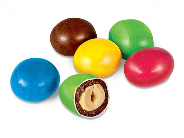 Драже арахис в шоколадной и сахарной цветной глазури (упаковка 0,5 кг)