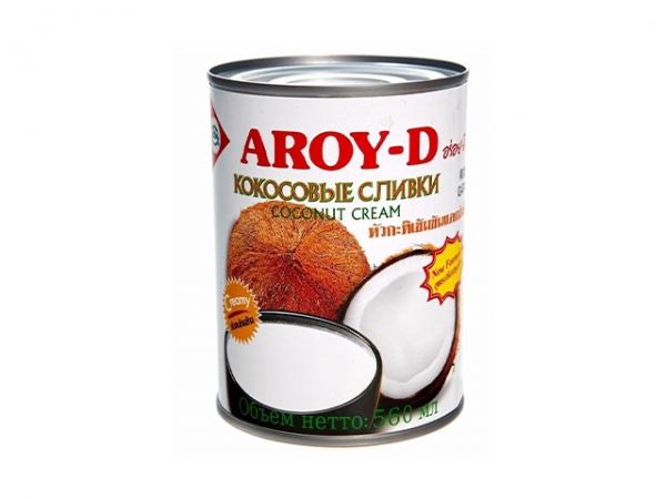 Кокосовые сливки "Aroy-D" 560 ml