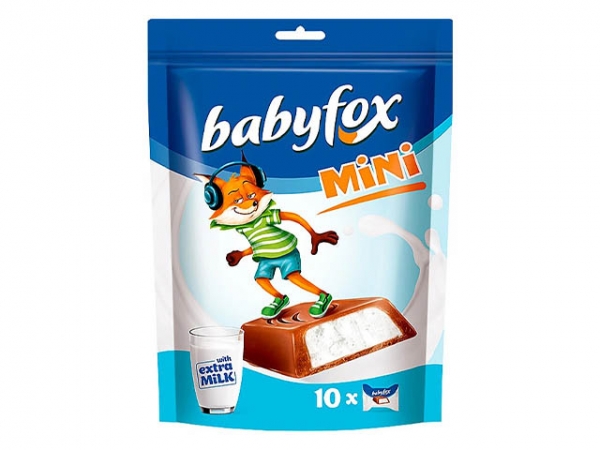 «BabyFox», конфеты mini с молочной начинкой, 120 г