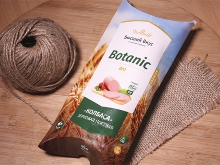 Колбаса веганская зерновая постная "Botanic bio" "Высший Вкус"