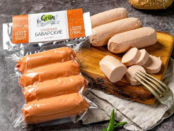 Сардельки «Баварские» 300г, Dr.Grun