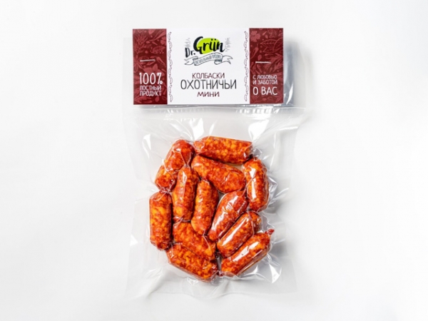 Колбаски «Охотничьи» мини 150г, Dr.Grun