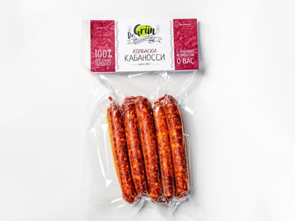 Колбаски «Кабаносси» 150г, Dr.Grun