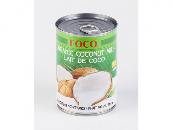 Кокосовое молоко органическое "Foko" 400 ml
