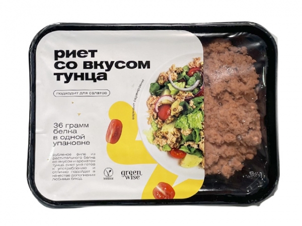 Риет со вкусом тунца 200г, Green Wise