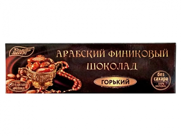 Батончик «Финиковый шоколад горький» 60г, Крымский десерт