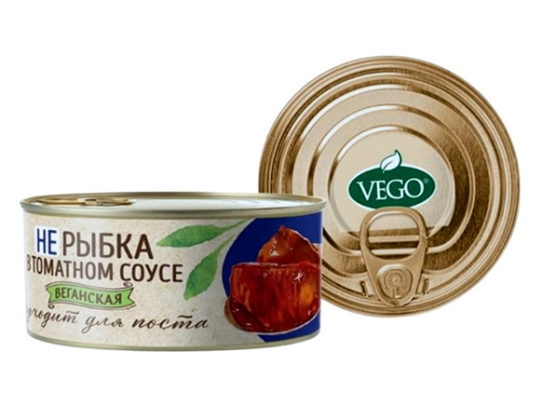 Нерыбка в томатном соусе ж/б 300г, VEGO
