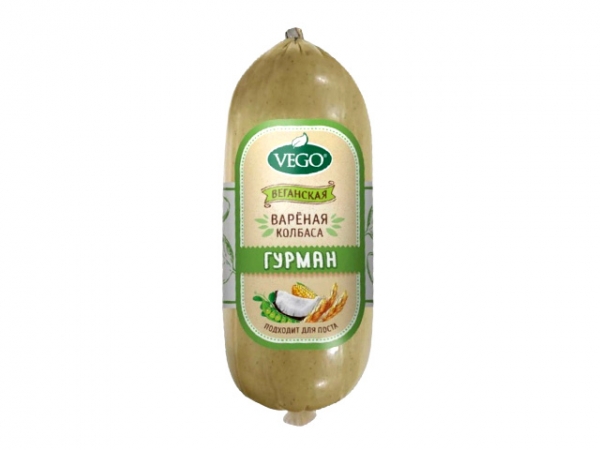 Колбаса веганская  «Гурман» 500г, VEGO