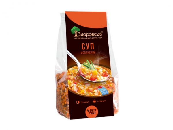 Суп «Испанский» (6 порций) 250г, Здороведа
