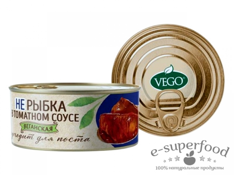 Нерыбка в томатном соусе ж/б 300г, VEGO