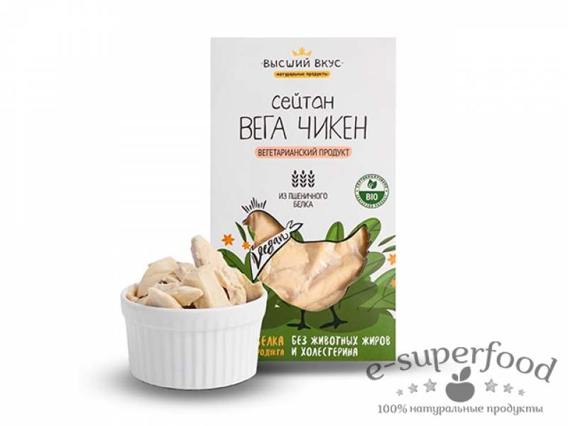 Сейтан ВЕГА ЧИКЕН 200г, Высший Вкус